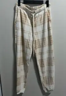 Aerie Snowed-In Fleece Jogger Soft Muslin Size S Used Excellent Condition