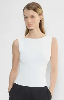 Aritzia Sculpt Knit Backless Tank