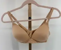 Aerie sunnie wireless bra nude size 36C