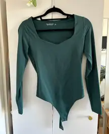 Green Abercrombie Bodysuit 