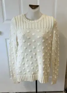 Small V. Camuto Cream Sweater 