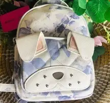 Betsey Johnson  floral dog purse backpack for kids or adults puppy bag​​​​​​