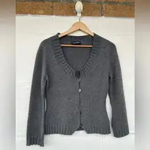 Dolce and Gabbana cashmere preppy aesthetic knitted cardigan 44/8