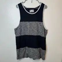 Vans Joel Tudor Collection Striped Men’s Tank Top Workout Shirt Size Large