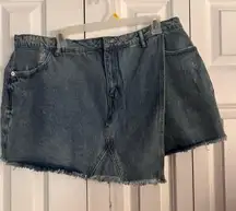 Denim Skort