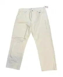 NWT American Eagle White 90s Straight‎ Leg Jeans Size 16S
