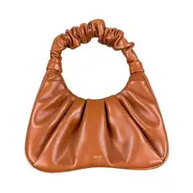 JW Pei - Gabbi Ruched Hobo Handbag in Nutella Brown