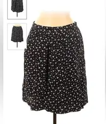 Black and White Floral mini Skirt | 12