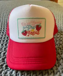 Boutique Trust in Jesus Trucker Hat