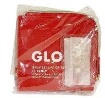 Truly Beauty Red Gloat Gold Chain Link Crossbody Bag NEW in Package