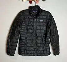 Nano Puff black women's down puffer jacket