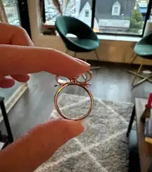 Rose Gold Bow Ring