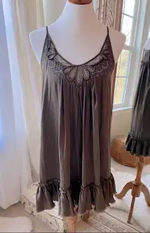 Moda International Beaded Top Slip Dress