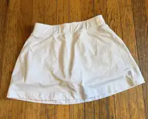 Prince Tennis Skort Womens Small White Built In Shorts Stretch Golf Athletic