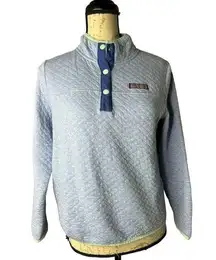 Vineyard Vines - Hydrangea heather quilted classic Shep Shirt, Small‎