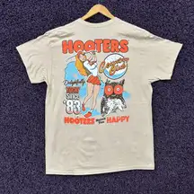 Hooters Country Club Tacky Since 83 Golf Promo T-shirt L