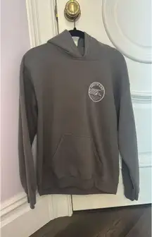 South End NC Surf Shop Grey Hoodie