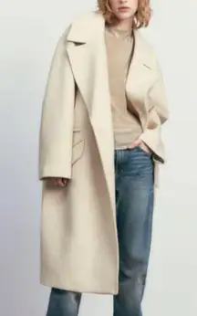 Cream Trench Coat