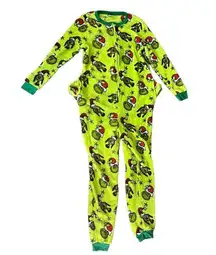 Dr. Seuss Grinch fluffy romper size size Medium