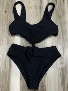 LA Hearts Black Knot One Piece Swimsuit Women’s Small