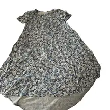 LulaRoe women's XXS Disney Minnie Mouse Blue and grey  dress