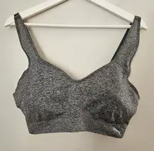 Puma Sports Bra Gray Women's XL Neutral Athletic Athleisure Padded Neutral