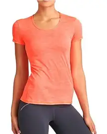 Athleta Women's‎ Size Small Neon Orange Activewear Running Top