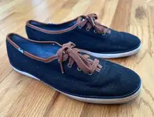 Keds  Champion Navy Wool Blend Sneaker Sz 9