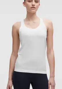 Lululemon White Swiftly Tech Racerback Tank