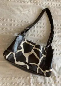 Cow Print Shoulder Bag