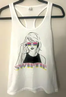 Taylor‎ Swift Swifty Racerback Tank Top