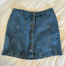 Denim Skirt