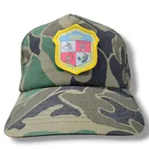 Vintage Hat Vintage AMP Nimrods 25th Anniversary Hat Strapback Trucker Hat Camo Adult Unisex Hat