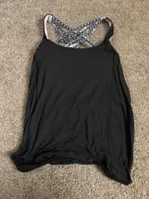 Black Top With Bra