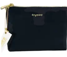 Aimee Kestenberg  Dubai Leather Benjamins Clutch, Dark Navy Blue