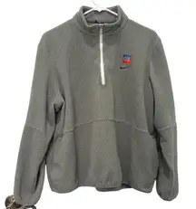 Gray Florida Gators Quarter Zip Pullover XL