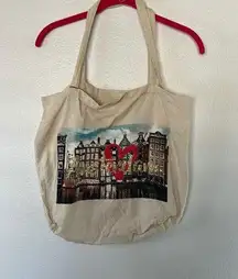 EUC Amsterdam Flitter Tote Bag Canvas