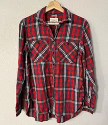 Denim & Supply Ralph Lauren  Utility Plaid Flannel Button Up Long Sleeve Shirt S