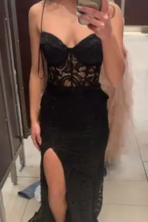 Black prom dress