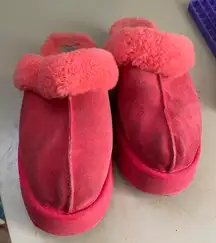 Pink Platform  slippers