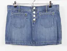 Y2K Low Rise Old Navy Denim Mini Skirt