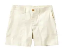 L.L. Bean Comfort Stretch Cotton Linen Shorts - Size 8