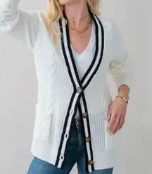 Love Tree Button Front Cardigan