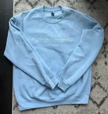 Alpha Gamma Delta embroidered sweatshirt