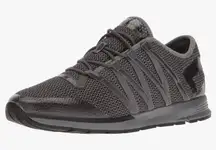 EUC Womens Under Armour Charged All Around Size 10 Black Graphite Grey Training