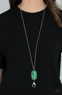Elemental Elegance Green Lanyard (148)