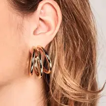 Trendy Simple 3hoop In One 