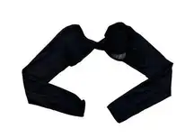 Tale of Love Swimwear - Blooming Swimwear Shrug in Black