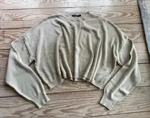 Nasty Gal cropped sweater size m