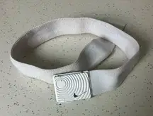Nike White/ Unisex Canvas Belt size 28”